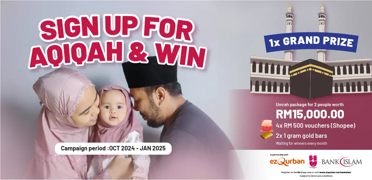 EZ Qurban Akikah x Bank Islam Promotion